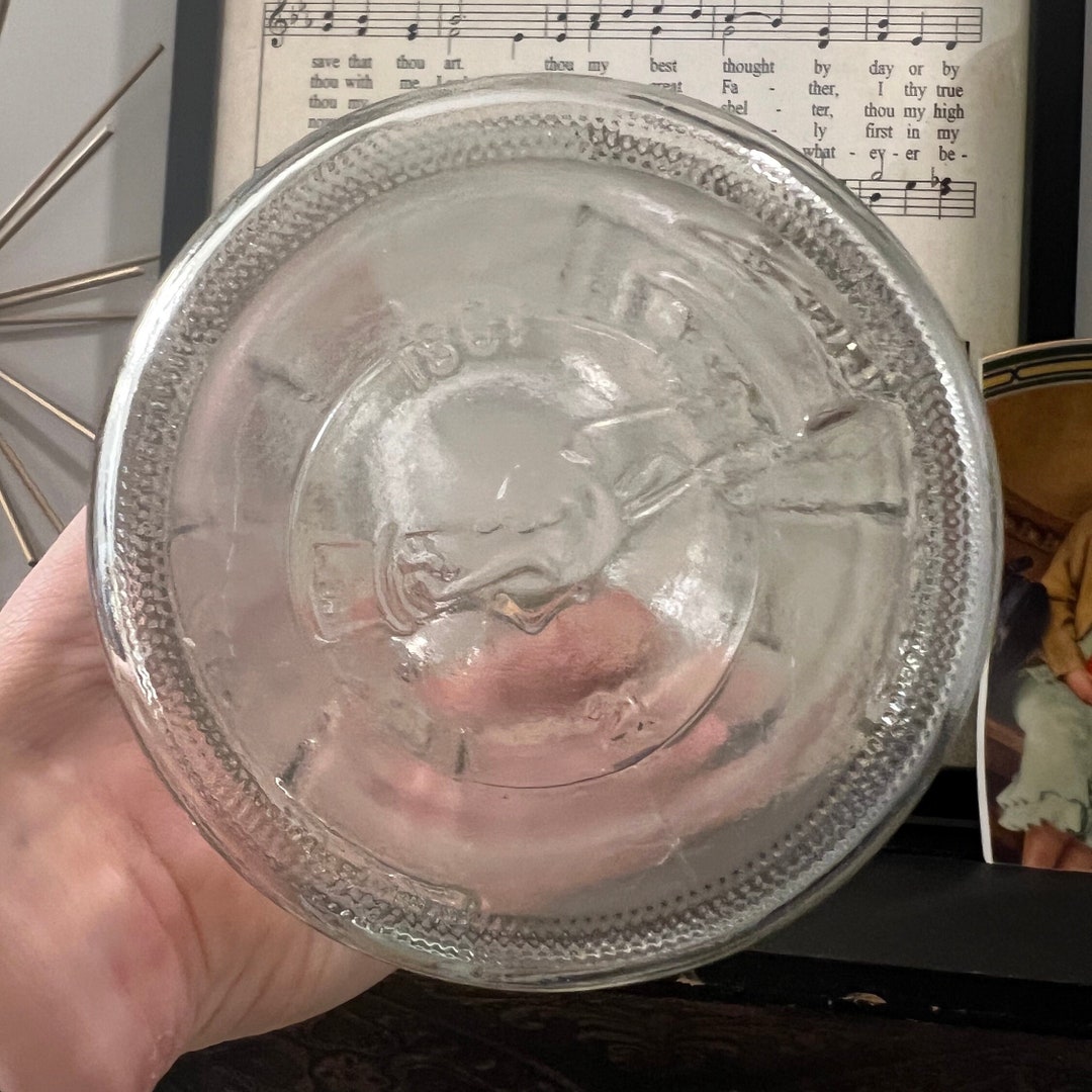 Planters Peanut Jar and Lid 1861 75th Anniversary Original Etsy