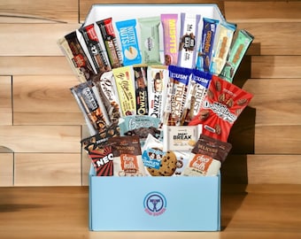 Protein gift box | Fitness chocolate snack box | Gift idea | Birthday | Christmas