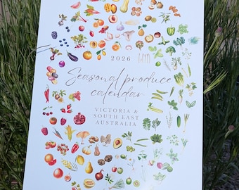 2026 Seasonal Produce Calendar
