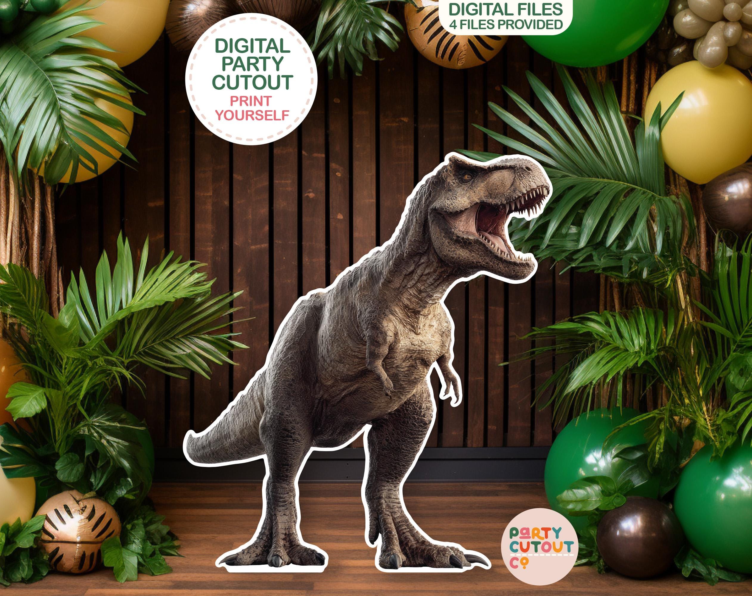 BIG CUTOUT T-rex Dinosaur Cutout Decor Green Dinosaur Prop  display picture 1