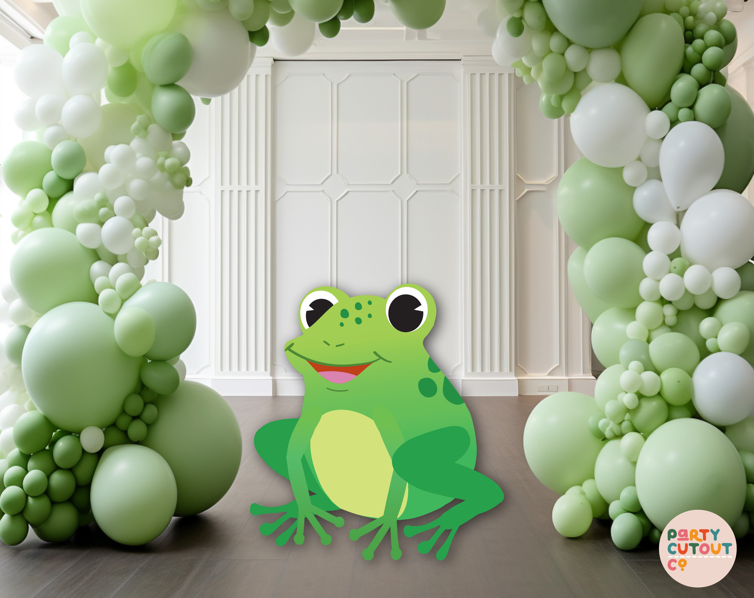 BIG CUTOUT Green Frog Decoration Safari Theme Prop Tree Frog Cutout ...