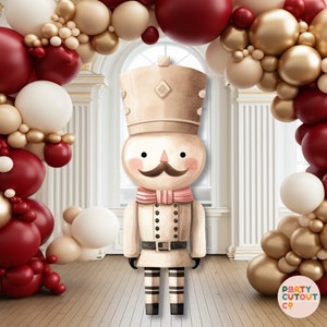 BIG CUTOUT Christmas Nutcracker Cutout Christmas Decorations Nutcracker Decorations Christmas Props Christmas Decor Life Size Cutout Ballet