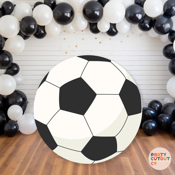 BIG CUTOUT, Soccer Ball, Soccer Cut Out Decoration, Football, Football Decoration, Soccer Stand Up, Birthday Party Decor, Life Size Cutout