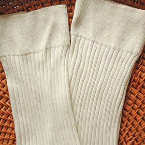 GOTS Certified % 100 Cotton Socks, Premium Sweat Socks, Athletic Hiking Socks, Compression Socks, Pure Cotton Socks, Socks Womens, Cool Sock image 3