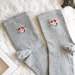 see more listings in the Embroidered Socks section