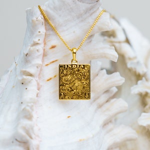 India Postage Pendant