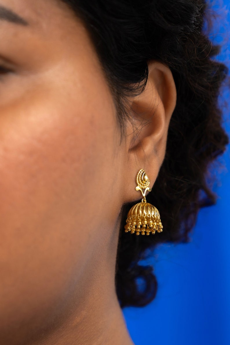 Devika Jhumka Earrings main image 1