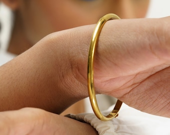 Gold Bangle