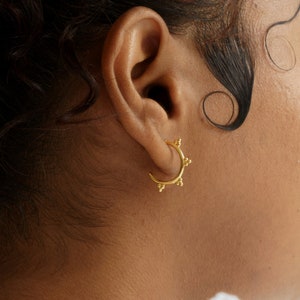 333 Hoop Earring