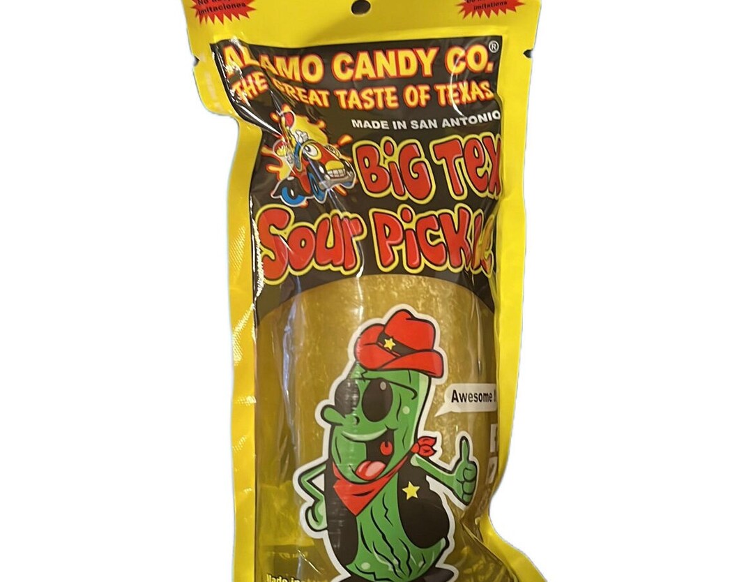 Alamo Candy Co. Big Tex Chamoy, Sour Dill Pickles Etsy
