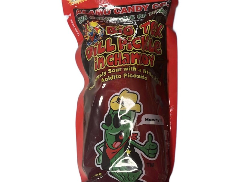 Alamo Candy Co. Big Tex Chamoy, Sour Dill Pickles Etsy