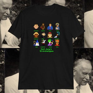 Carl Jung Archetypes Hero&#39;s Journey Short-Sleeve Unisex T-Shirt