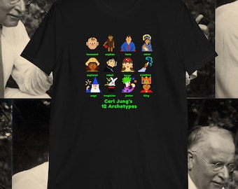 Carl Jung Archetypes Hero&#39;s Journey Short-Sleeve Unisex T-Shirt