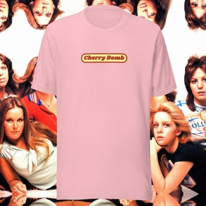 Cherry Bomb T-Shirt The Runaways Joan Jett Unisex t-shirt