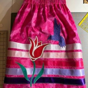 Hummingbird Ribbon Skirt