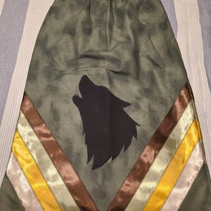 Wolf Ribbon Skirt