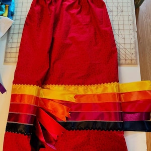 Red Ribbon Skirt