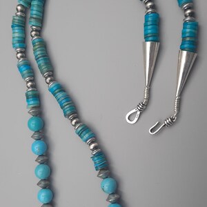 Southwestern Turquoise and Silver Necklace