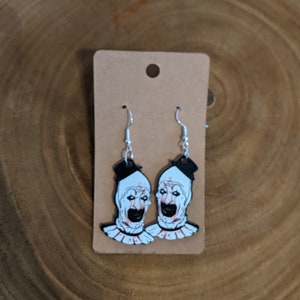 Art the clown earrings - ( Terrifier)