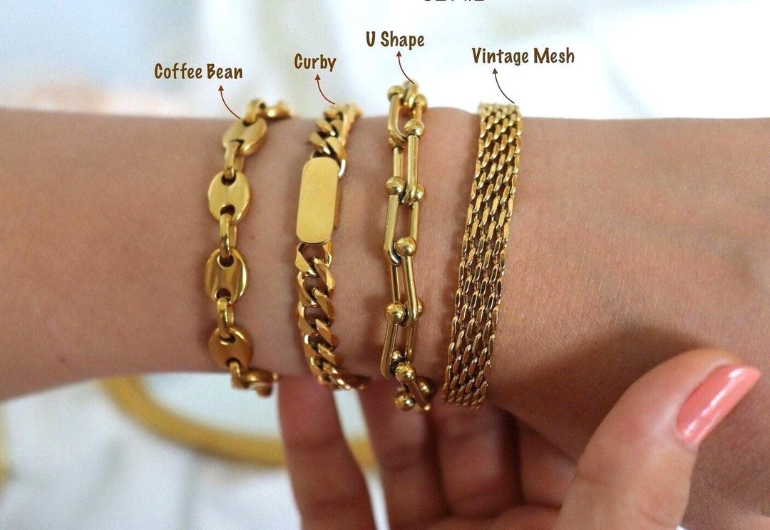 アクセサリー Seamless Shave Chain Bracelet custom Seamless Shave Chain Bracelet custom