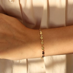 Bracelet Body Jewelry, Gold Fish Luck Chain Bracelet · Minimalist Handmade Fish Shape Elegant Everyday Bracelet Ankle  Gold Filled Gift Her