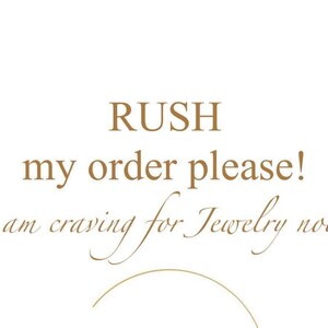 Expedite Processing Time · Handling Time · Very Urgent Order · Rush Order for Birthday Anniversary Same Day Shipping Out