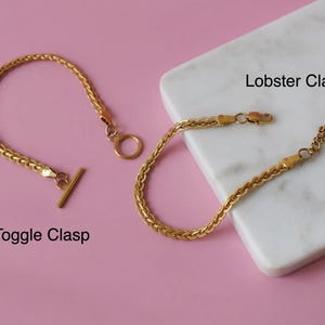 Gold Vintage Bracelet, Vintage Choker Bracelet, Toggle Bracelet, Vintage Choker, Vintage Anklet, Vintage Necklace Gold Vintage Gift for Her