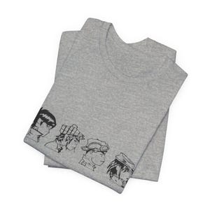 Camiseta gráfica de moda para el día a día, regalo perfecto para fanáticos, ropa informal, cumpleaños o celebraciones navideñas, camiseta corta unisex [...] imagen 5