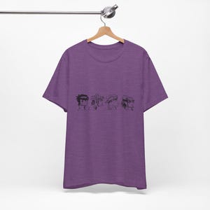 Camiseta gráfica de moda para el día a día, regalo perfecto para fanáticos, ropa informal, cumpleaños o celebraciones navideñas, camiseta corta unisex [...] imagen 9