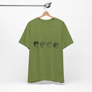 Camiseta gráfica de moda para el día a día, regalo perfecto para fanáticos, ropa informal, cumpleaños o celebraciones navideñas, camiseta corta unisex [...] imagen 8