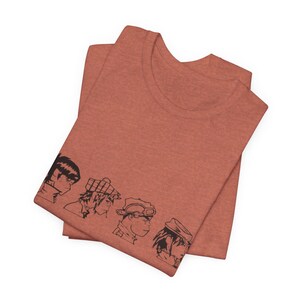Camiseta gráfica de moda para el día a día, regalo perfecto para fanáticos, ropa informal, cumpleaños o celebraciones navideñas, camiseta corta unisex [...] imagen 2