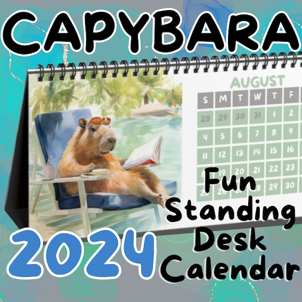 Funny Desk Calendar 2024 Etsy UK