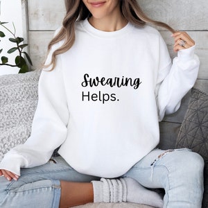 Swearing Helps quote png design, swear words, swearing,swear png