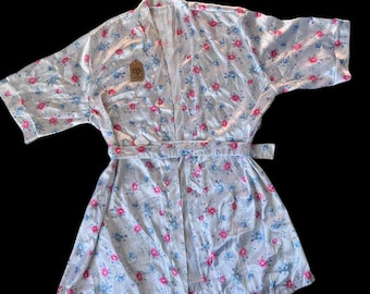 Vintage Satin Robe size L