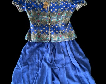 Conjunto de dos piezas vintage Safe Silk de Adrianna Papell