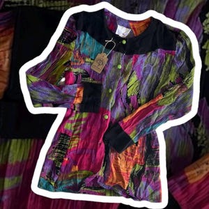 Vintage Multicolor Top Size S