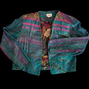 Cute Vintage Cropped Blazer Size Small