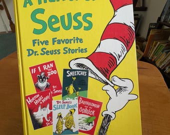VINTAGE A Hatful of Seuss- Five favorite Dr Seuss stories 1996 compilation