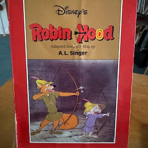 VINTAGE Disney’s Robin Hood chapter book