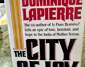 VINTAGE The City Of Joy -Dominique Lampierre 1st English Edition 1985