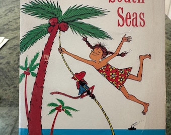 VINTAGE Pippi in the South Seas , PB 1959