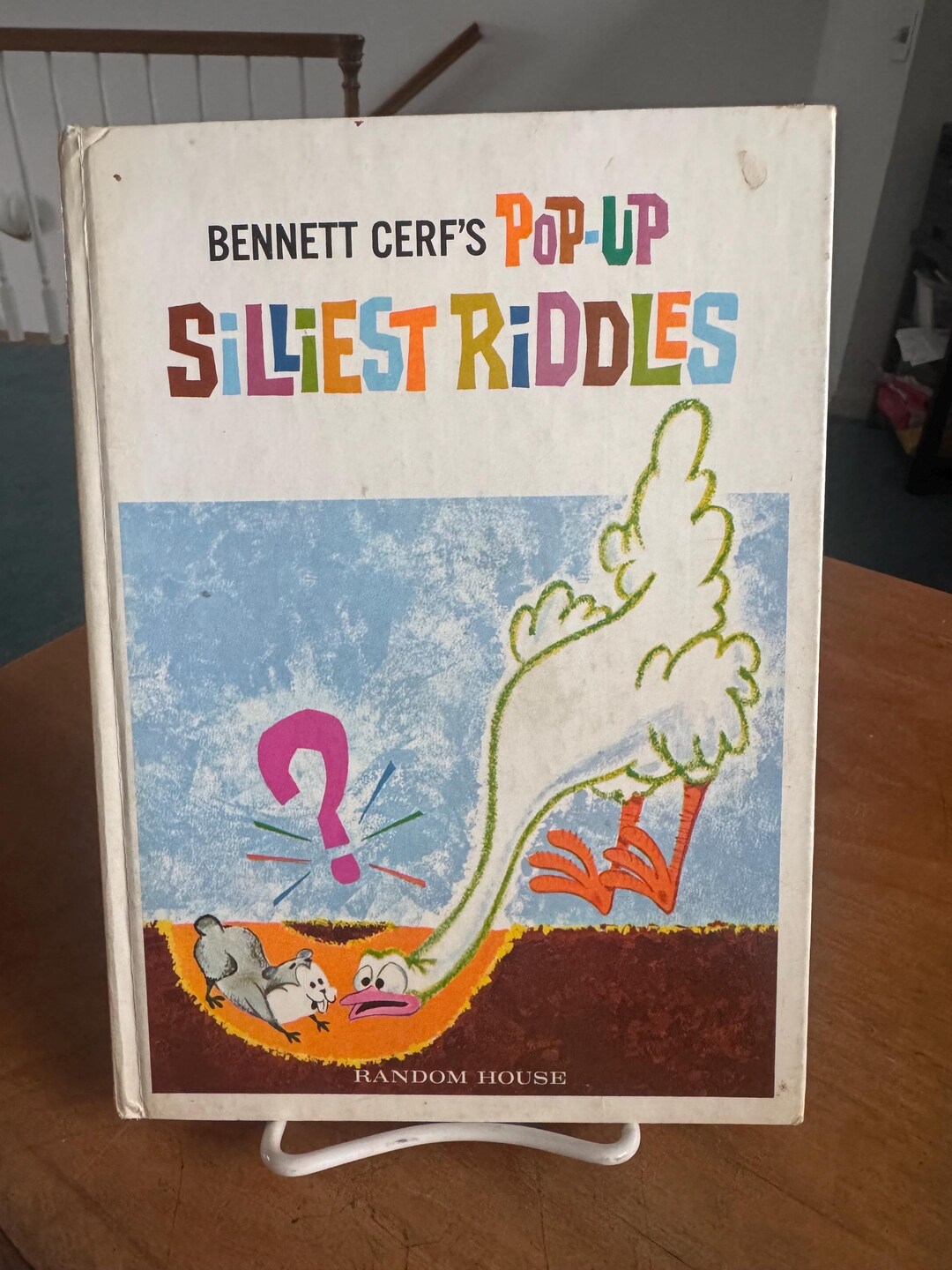 VINTAGE BENNET CERF’S Pop up Silliest Riddles 1967 - Etsy