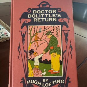 VINTAGE Doctor Doolittle Returns by Hugh Lofting 1961