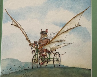 VINTAGE Herbert Binns & The Flying Tricycle 1987