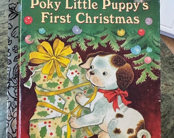 VINTAGE The Poky Little Puppy’s First Christmas 1993