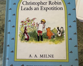 VINTAGE Christopher Robin Leads an Expedition. 1993