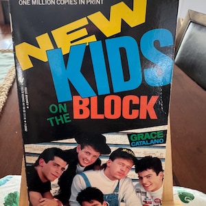 VINTAGE New Kids On The Block paperback 1989 with photos