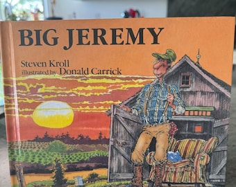 BIG JEREMY- Vintage book by Steven Kroll