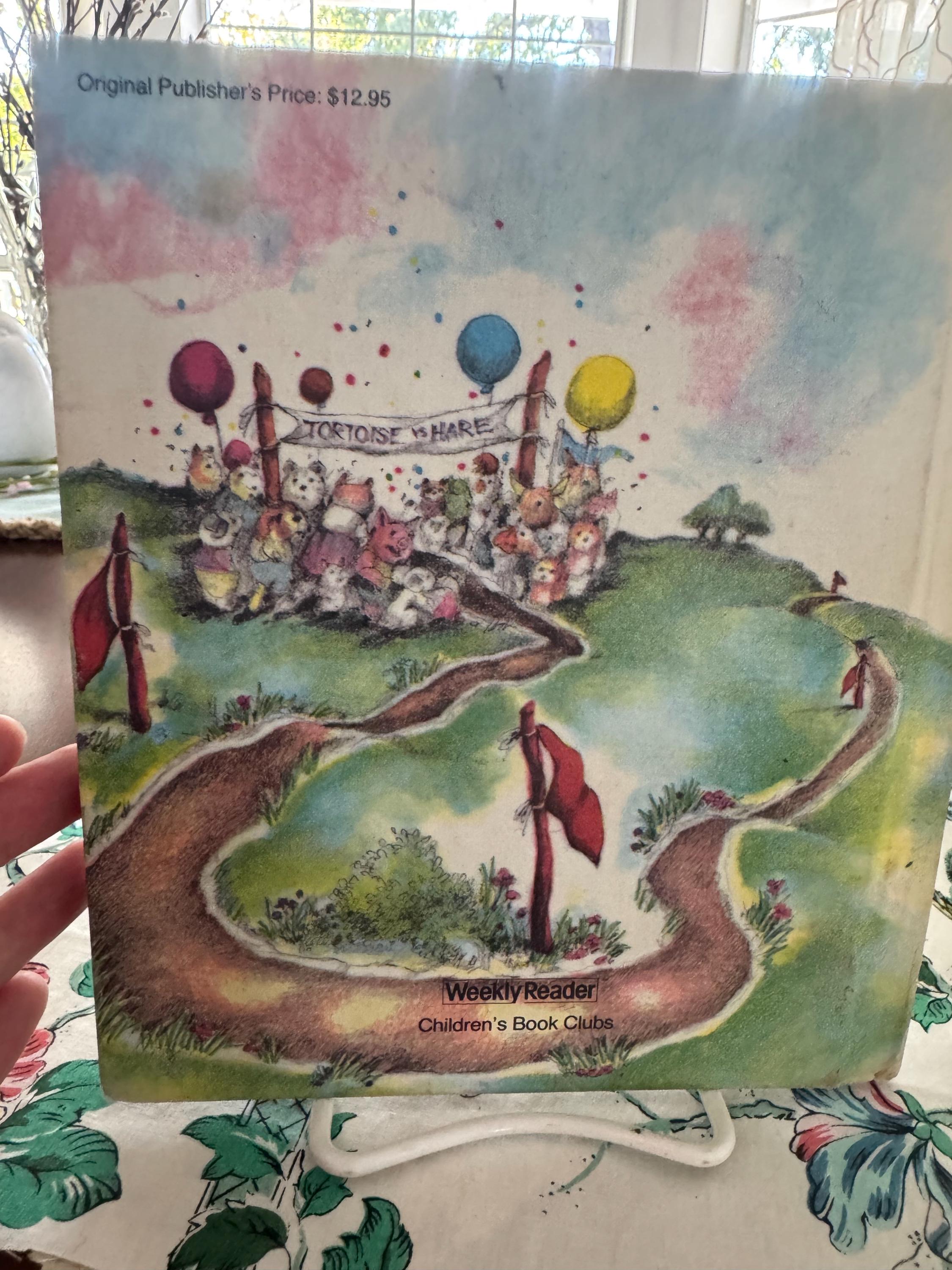VINTAGE the Tortoise and the Hare Adapted and Illustrated by Janet