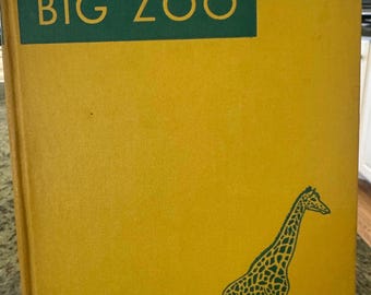 VINTAGE Big Zoo 1941 RARE New York City Zoo
